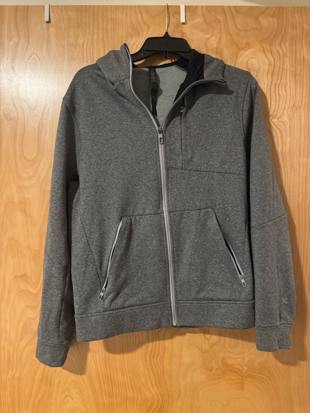lululemon athletica Men's Dark Gray Full-Zip Hoodie